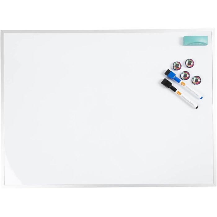 Tableau blanc, dim. 45x60 cm, 1 pièce