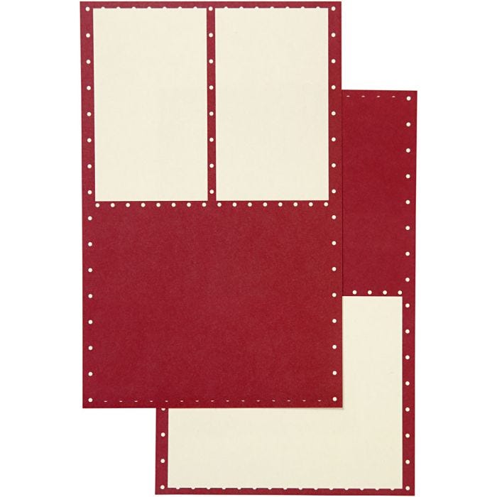 Stickers, d 4 cm, feuille 9x14 cm, 4 flles ass./ 1 Pq.