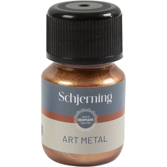 Peinture Acrylique Métallisée, copper(5109), 30ml/ 1 flacon
