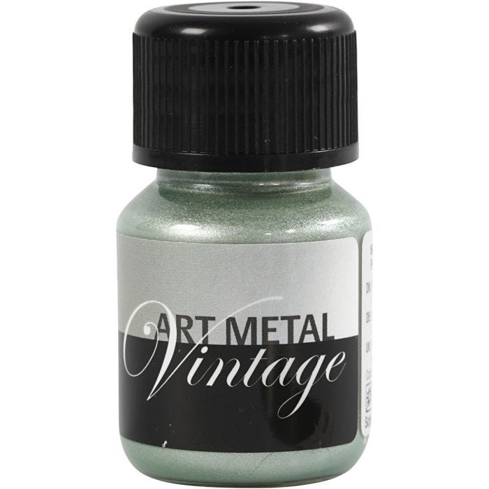 Peinture Acrylique Métallisée, vert perle(5097), 30ml/ 1 flacon