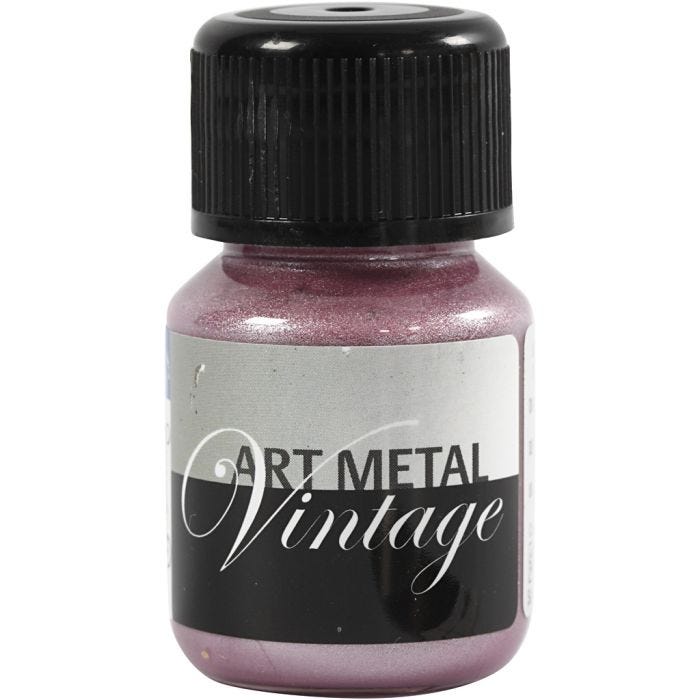 Peinture Acrylique Métallisée, rouge perle(5096), 30ml/ 1 flacon