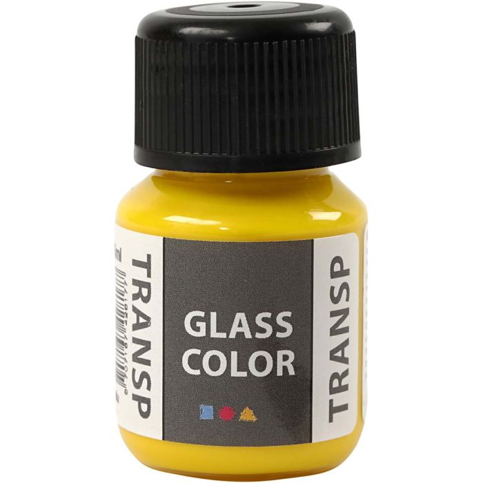 Glass Color transparente, jaune citron, 30 ml/ 1 flacon