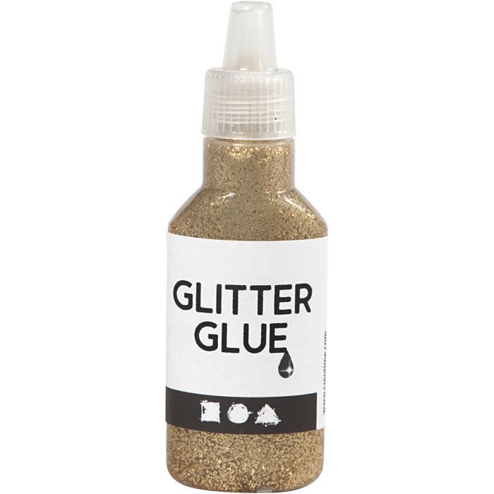 Colle à paillettes, or, 25ml/ 1 flacon