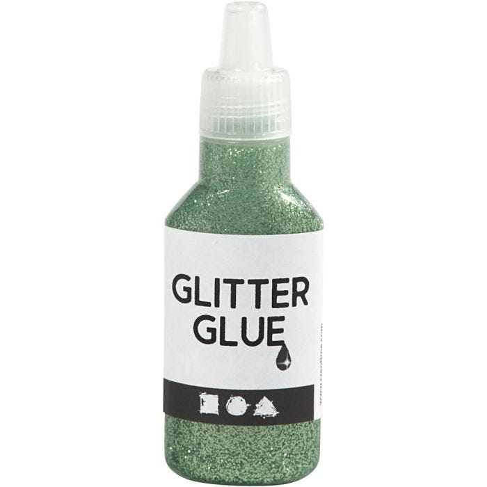 Colle à paillettes, vert, 25ml/ 1 flacon