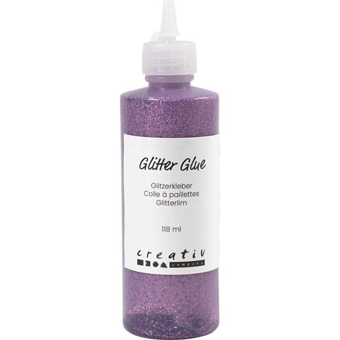 Colle à paillettes, violet, 118 ml/ 1 flacon