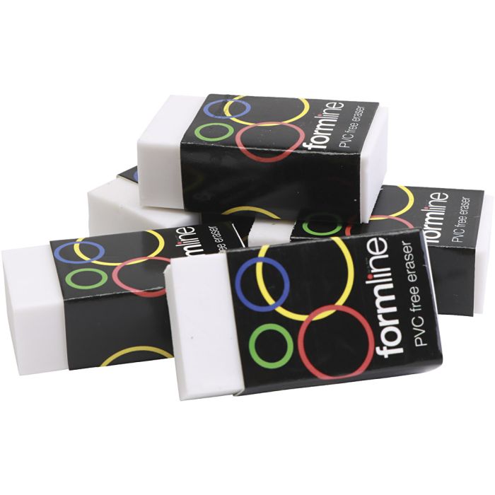 dim. 3,7x1,7x1 cm, blanc, 30 pièces/ 1 Pq.