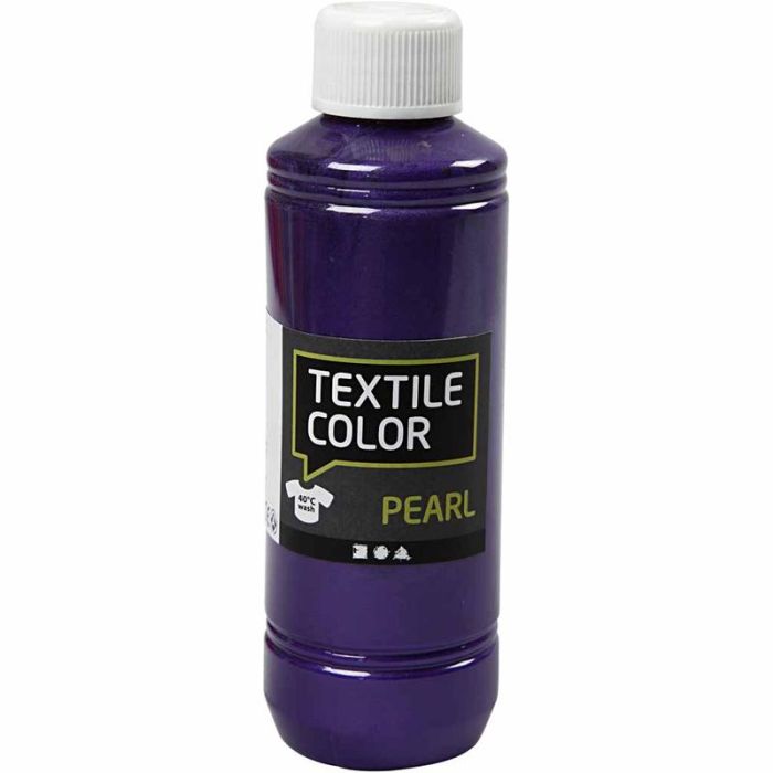 Textile Color, nacré, violet, 250 ml/ 1 flacon