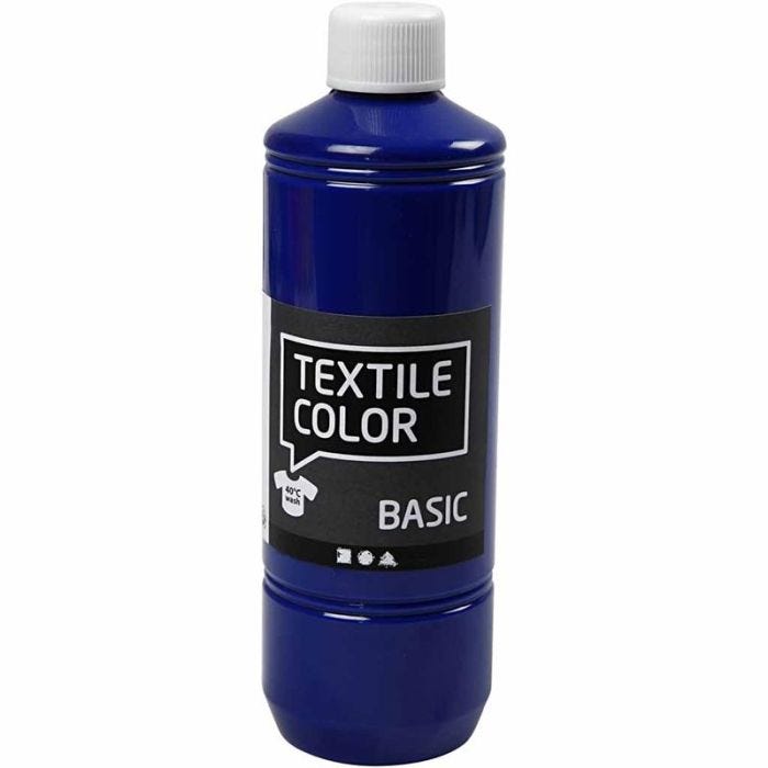 Textile Color, bleu primaire, 500 ml/ 1 flacon