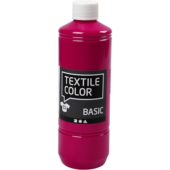 Textile Color, rouge primaire, 500ml/ 1 flacon