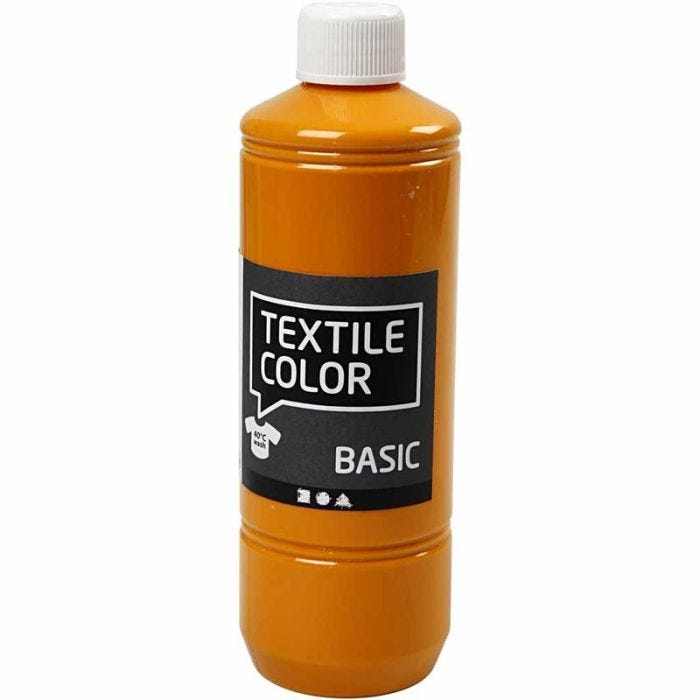 Textile Color, moutarde, 500ml/ 1 flacon