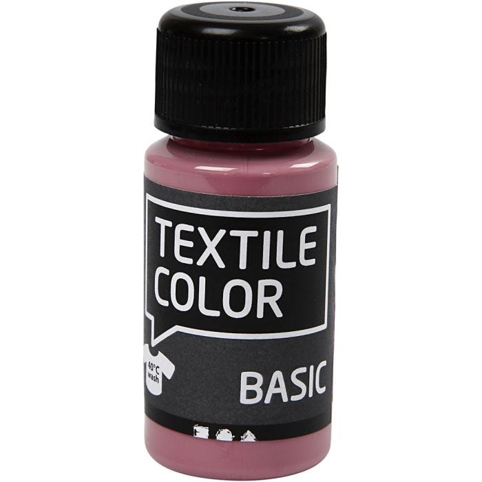 Textile Color, rose foncé, 50ml/ 1 flacon