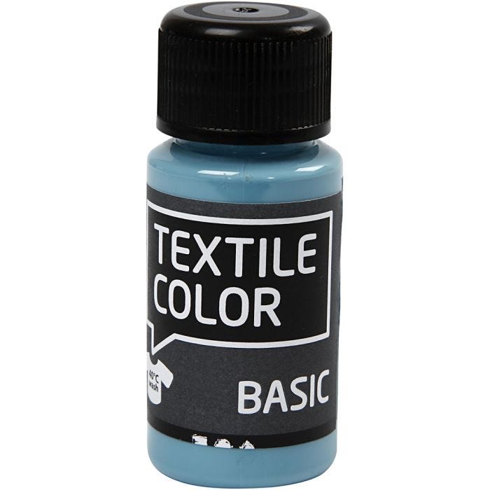 Textile Color, bleu pigeon, 50ml/ 1 flacon