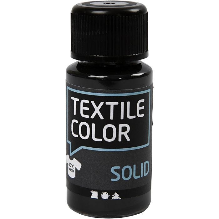 Textile Color, opaque, noir, 50 ml/ 1 flacon