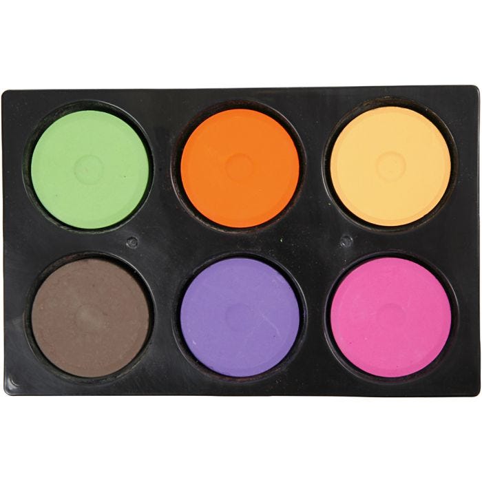 Pastilles aquarelles, 16 mm, 44 mm, couleur extra, 1 Pq.