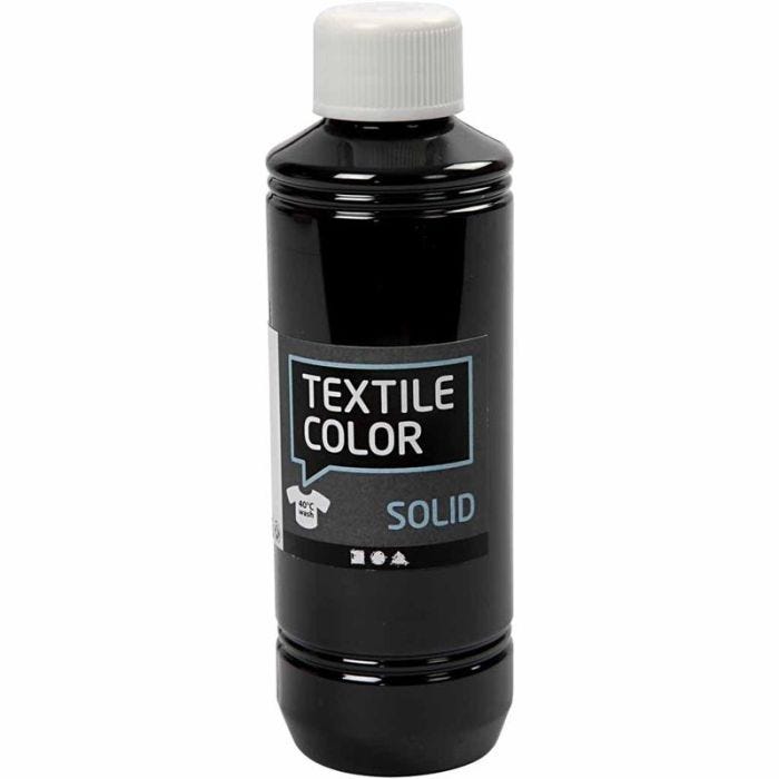 Textile Color, opaque, noir, 250ml/ 1 flacon