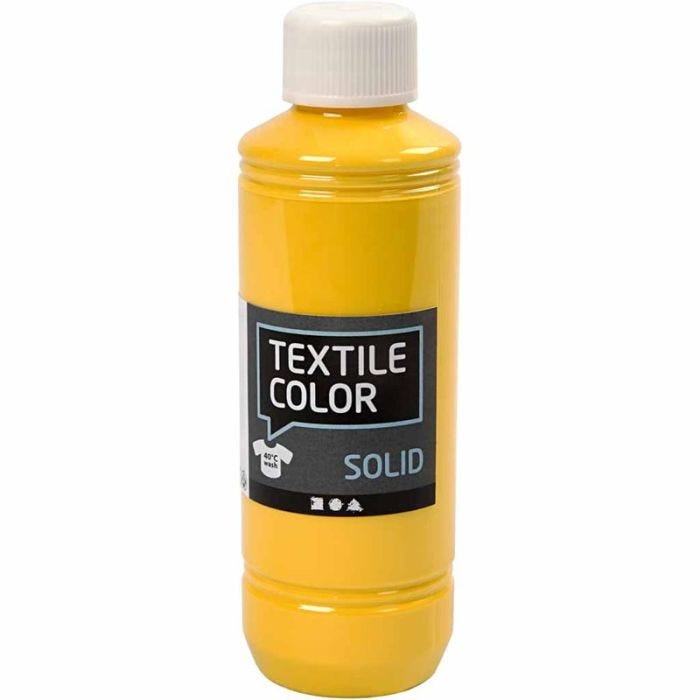 Textile Color, opaque, jaune, 250ml/ 1 flacon