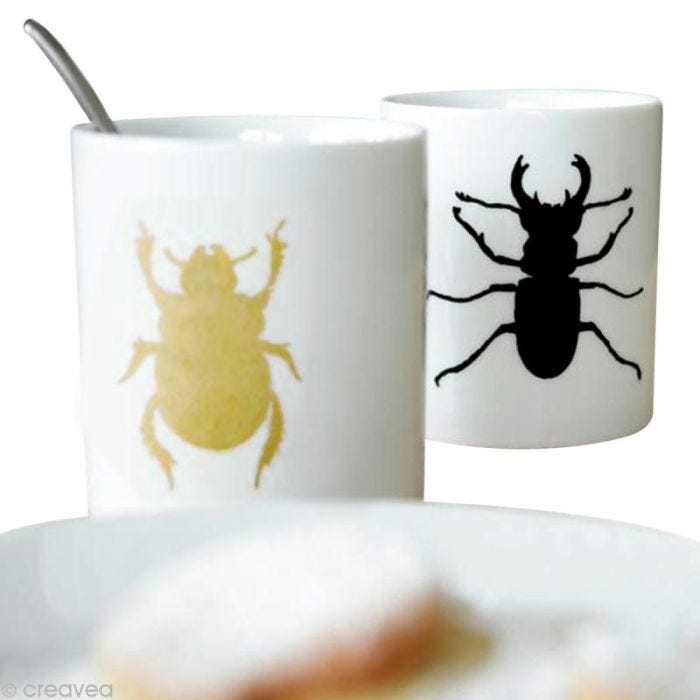 Peinture sur mug