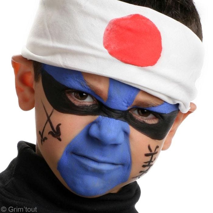 Tuto : Maquillage Guerrier Ninja