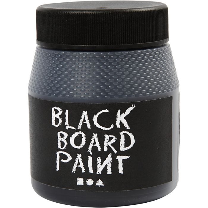 Peinture tableau noir, noir, 250 ml/ 1 Pq.