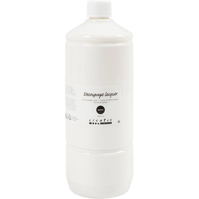 Laque de découpage, mate, 1000 ml/ 1 flacon
