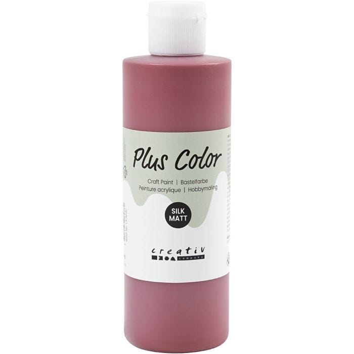 Peinture Acrylique Plus Color, rouge antique, 250ml/ 1 flacon