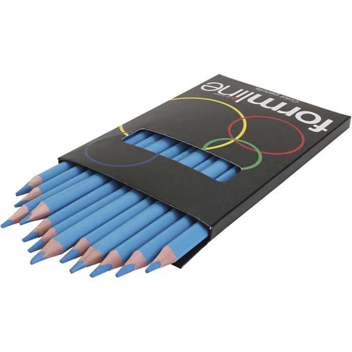 mine 5 mm, trait 5 mm, bleu clair, 12 pièces/ 1 Pq.