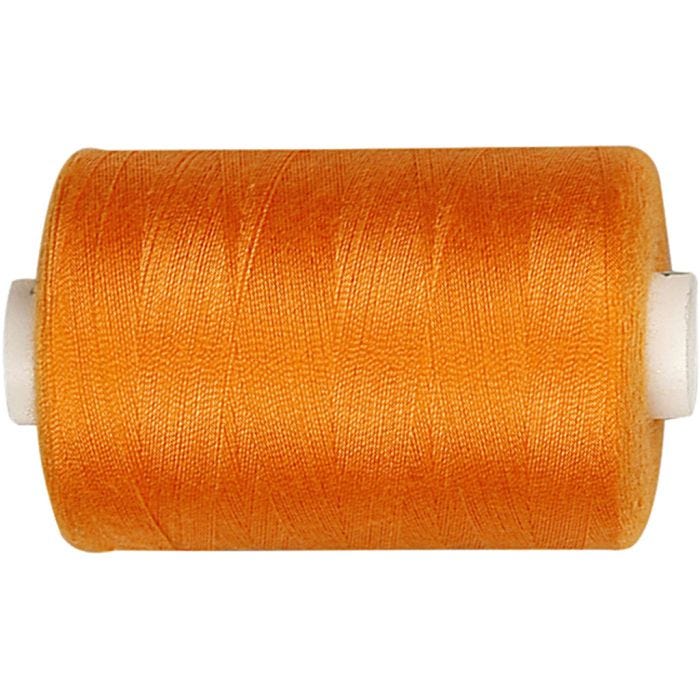 Fil à coudre, orange, 1000 m/ 1 rouleau