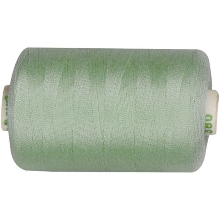 Fil à coudre, vert menthe, 1000 m/ 1 rouleau