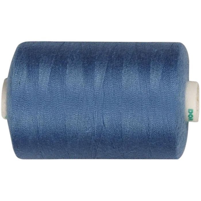 Fil à Coudre, bleu moyen, 1000 m/ 1 rouleau