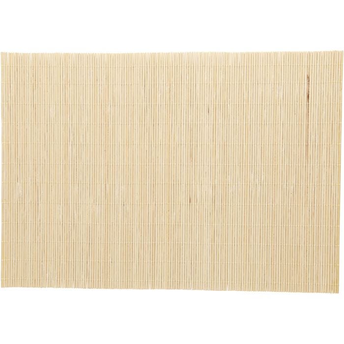 Natte de bambou pour feutrage, 45x30 cm, 4pièces/ 1 Pq.
