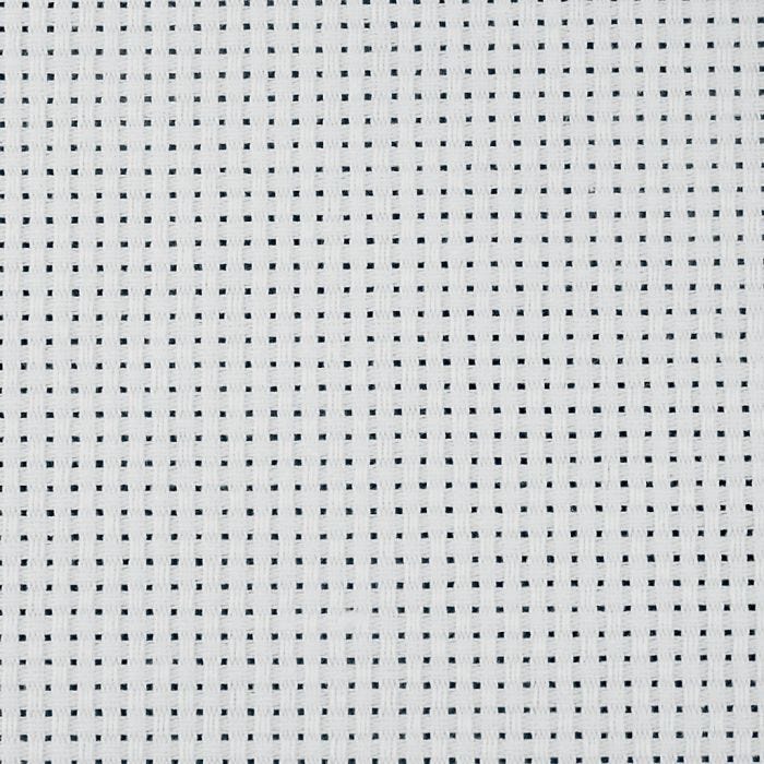Toile point de croix Aida, L : 150 cm, 43 pts/10 cm, blanc, 3 m/ 1 pièce