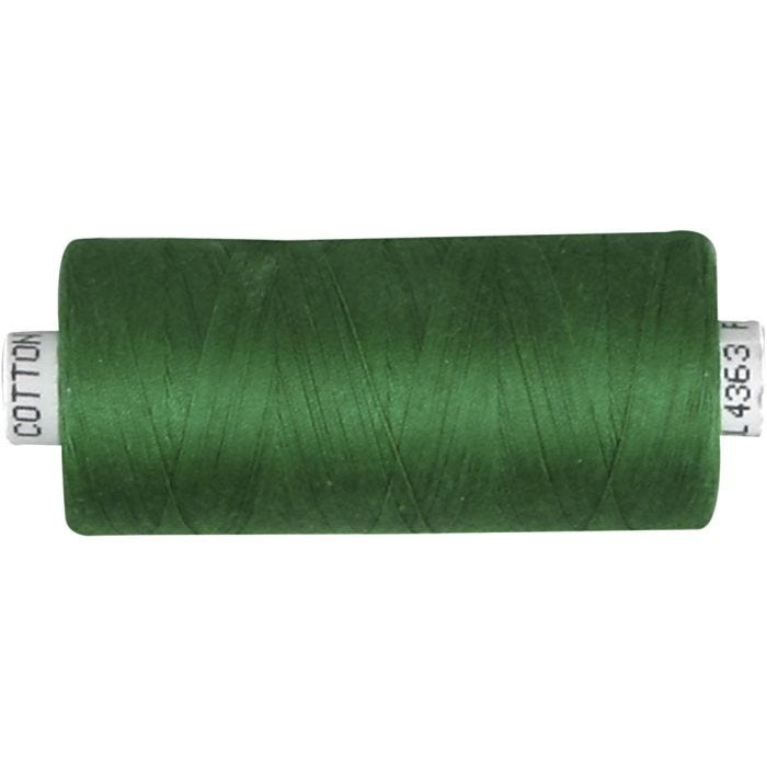 Fil à coudre, vert, 1000 m/ 1 rouleau