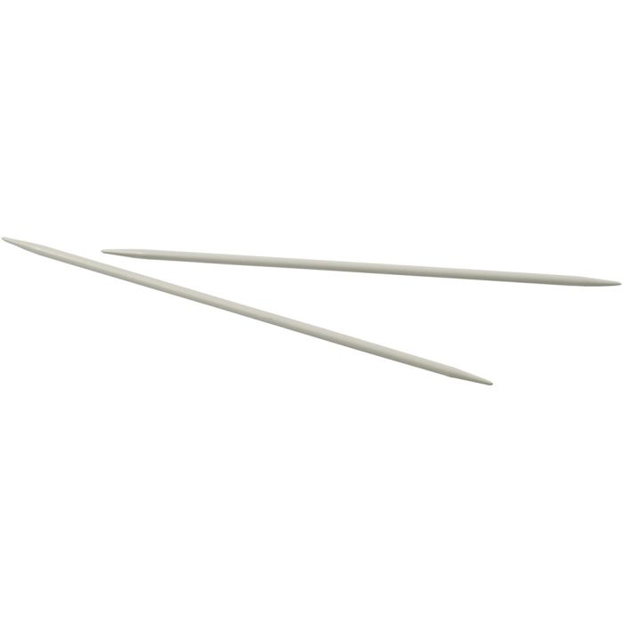 Aiguilles à chaussettes, 20 cm, 4 mm, 1 set
