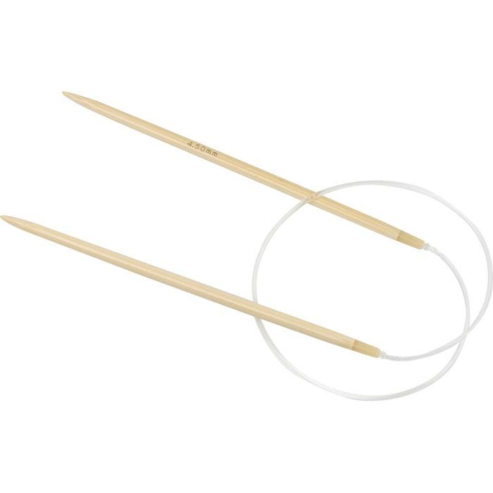 Aiguilles à tricoter circulaires, 60 cm, 4,5 mm, 1 pièce
