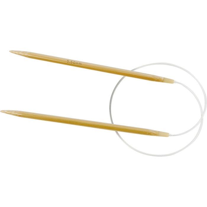 Aiguilles à tricoter circulaires, 60 cm, 5,5 mm, 1 pièce