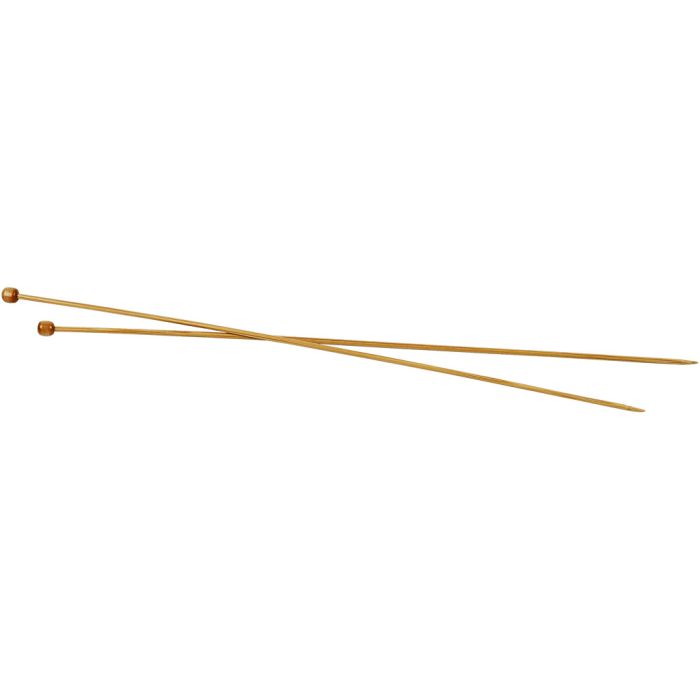 Aiguilles à tricoter, 35 cm, 3 mm, 1 paire
