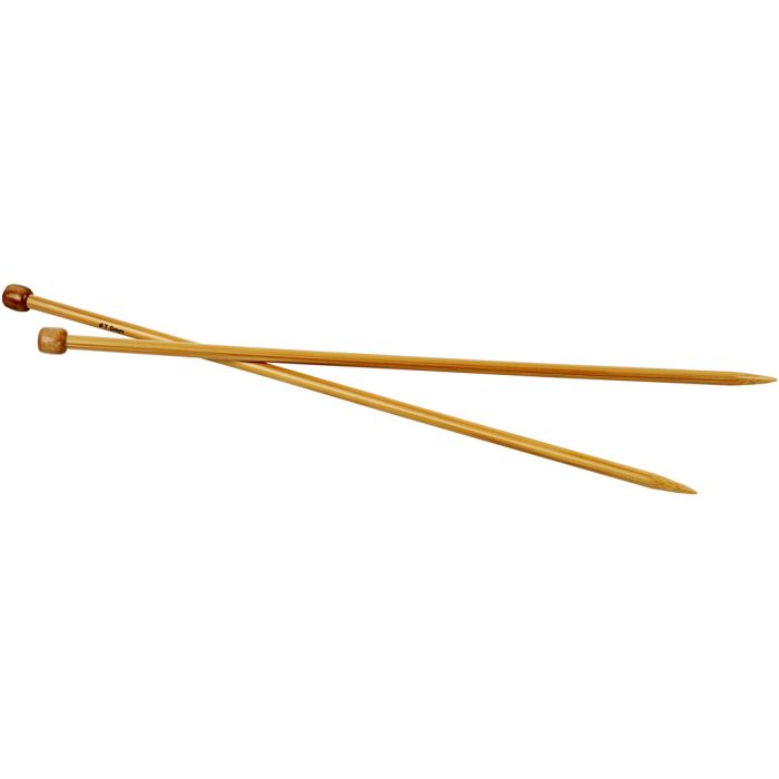Aiguilles à tricoter, 35 cm, 7 mm, 1 paire