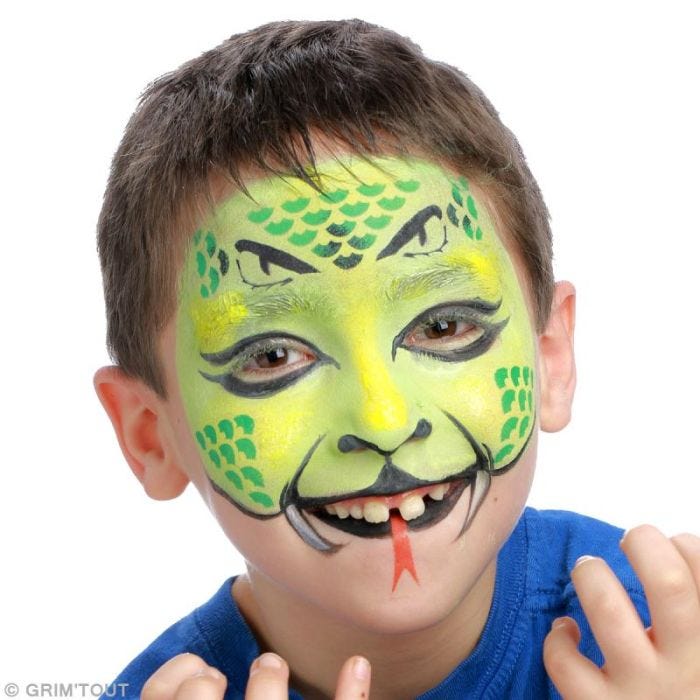 Maquillage serpent facile