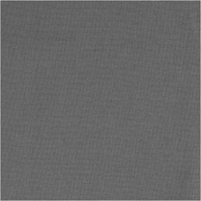 Tissu, L : 145 cm, 140 gr, gris, 10 m/ 1 rouleau