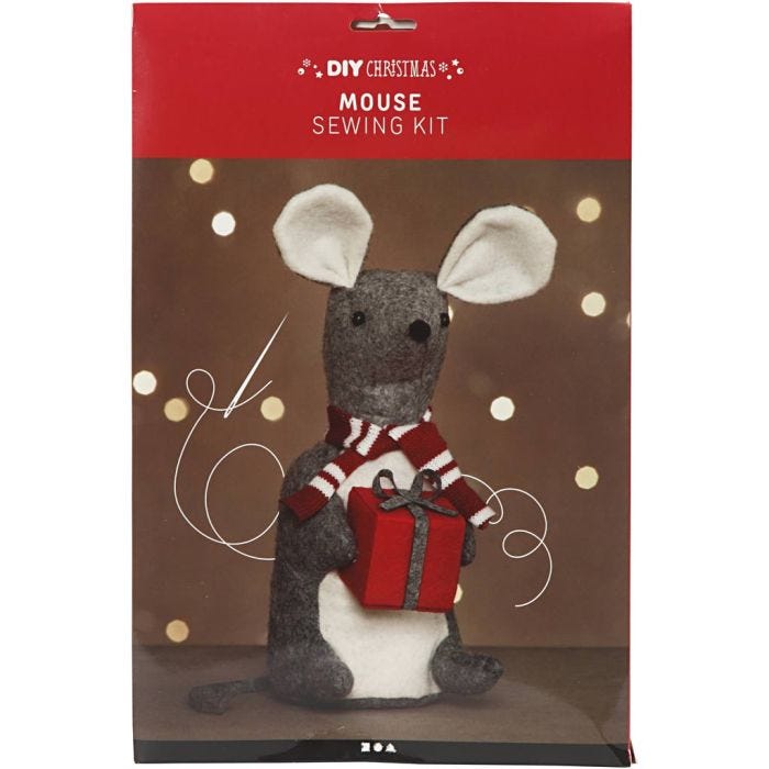 Souris de Noël, 30 cm, 1 pièce