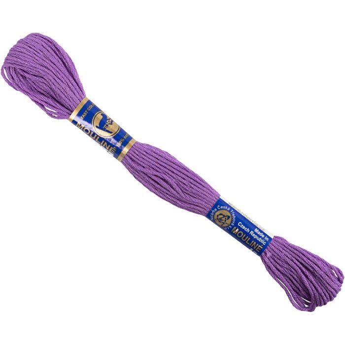 Fil à broder, violet, 12x8 m/ 1 Pq.