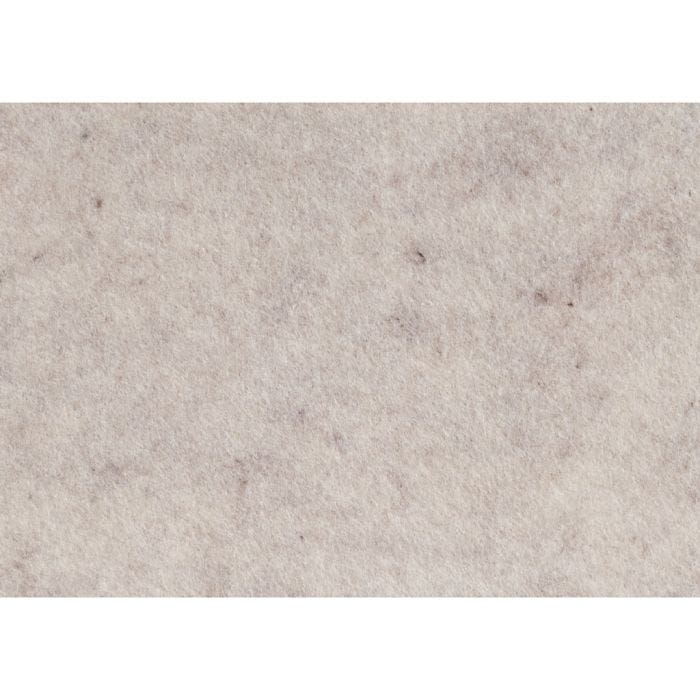 Feutrine synthétique, A4, feuille 210x297 mm, ép. 1,5-2 mm, texturé, blanc cassé, 10flles/ 1 Pq.
