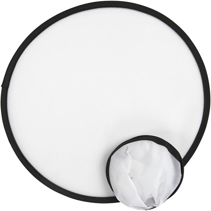 Frisbee, 25 cm, blanc, 5pièces/ 1 Pq.