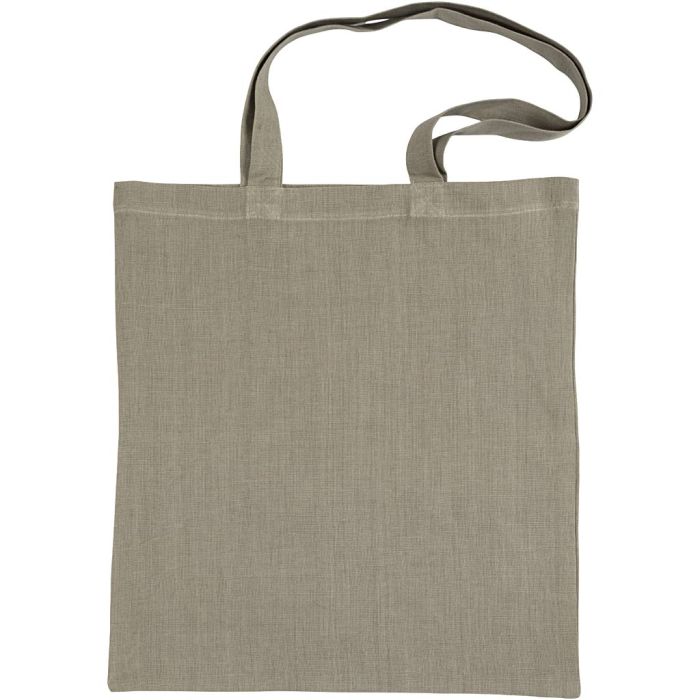 Sac fourre-tout, dim. 38x42 cm, 185 gr, dusty vert, 1 Pq.
