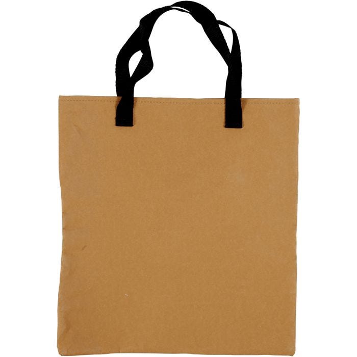 Sac de courses, 35x38 cm, brun clair, 1 pièce