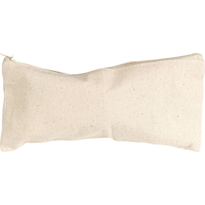 Trousse, dim. 21x9 cm, 245 gr, naturel clair, 4pièces/ 1 Pq.