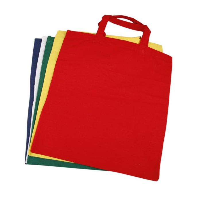 Sac Fourre-Tout, dim. 38x42 cm, 135 gr, ass. de couleurs, 20 pièces/ 1 Pq.