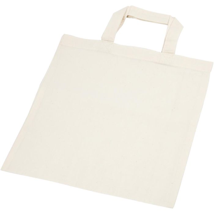 Sac Fourre-Tout, dim. 30x33 cm, 135 gr, naturel clair, 1 pièce