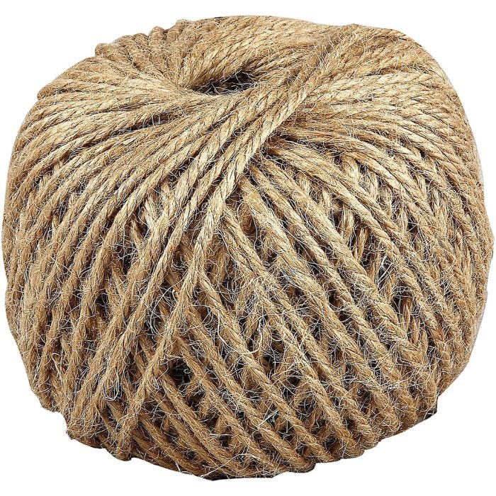 Ficelle de nature, ép. 3 mm, 100m/ 1 rouleau