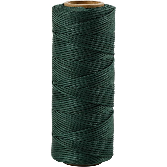 Fil de bambou, ép. 1 mm, vert, 65 m/ 1 rouleau